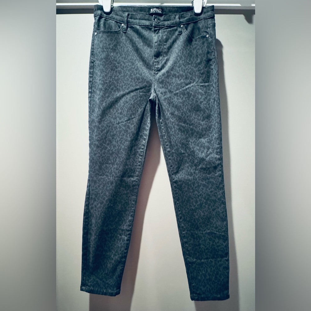 NWOT! Buffalo David Bitton Hanna Pants | Leopard Print | Size 12